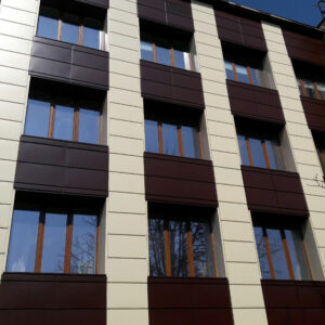 Касети фасадні Classic — (521 x 1250 х 0.9) мм RAL 8017