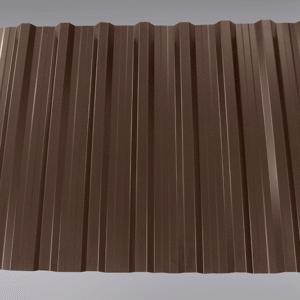 Профнаcтил покрівельний НС 20 0,4 мм RAL-8017 (коричневий)