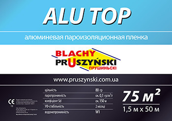 Пароізоляційна плівка ALU TOP 90 — Blachy Pruszynski