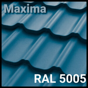 Металочерепиця MAXIMA 0,45 мм PEMA RAL 5005 Італія