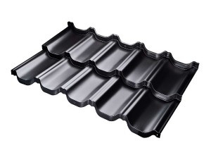 Модульна черепиця Х-matt | RAL 9005