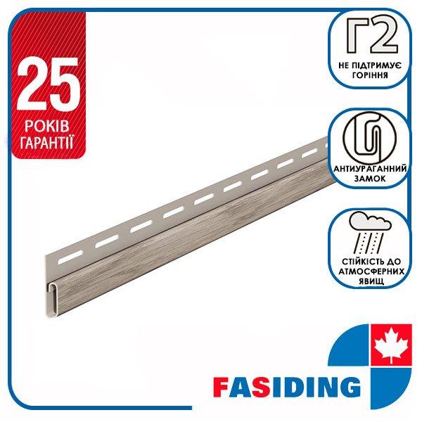 Планка FaSiding WoodHouse "фінішна" "Дуб морений" SVP-14, 3.05м