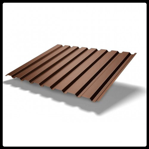 Профнастил ПС-8 (PEMA 0.45 мм) RAL 8017