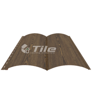 Металевий сайдинг Блок Хаус 0,4 мм Золотий дуб