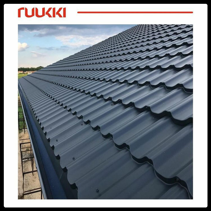 Модульна черепиця RUUKKI Finnera 0,52 мм / PURAL MATT BT / Колір 2H2