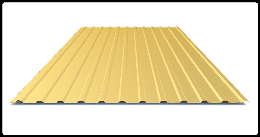 Профнастил C-10 тип П / RAL 1015 / 0,45 мм / Термастіл