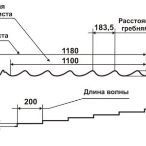 Металочерепиця Корейська — Rauni RAL 9003 (біла), PE 0,45 мм Mini