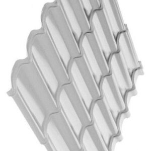 Металочерепиця RAUNI RAL 9006 (срібляста) PE 0,45 STANDART метал Китай