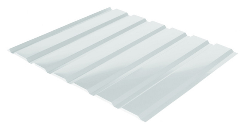 Профнастил С-18 RAL 9003 — білий, глянець