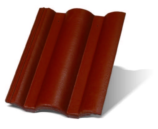 Ланцюгово-піщана черепиця Данубіа (колір Бордо)