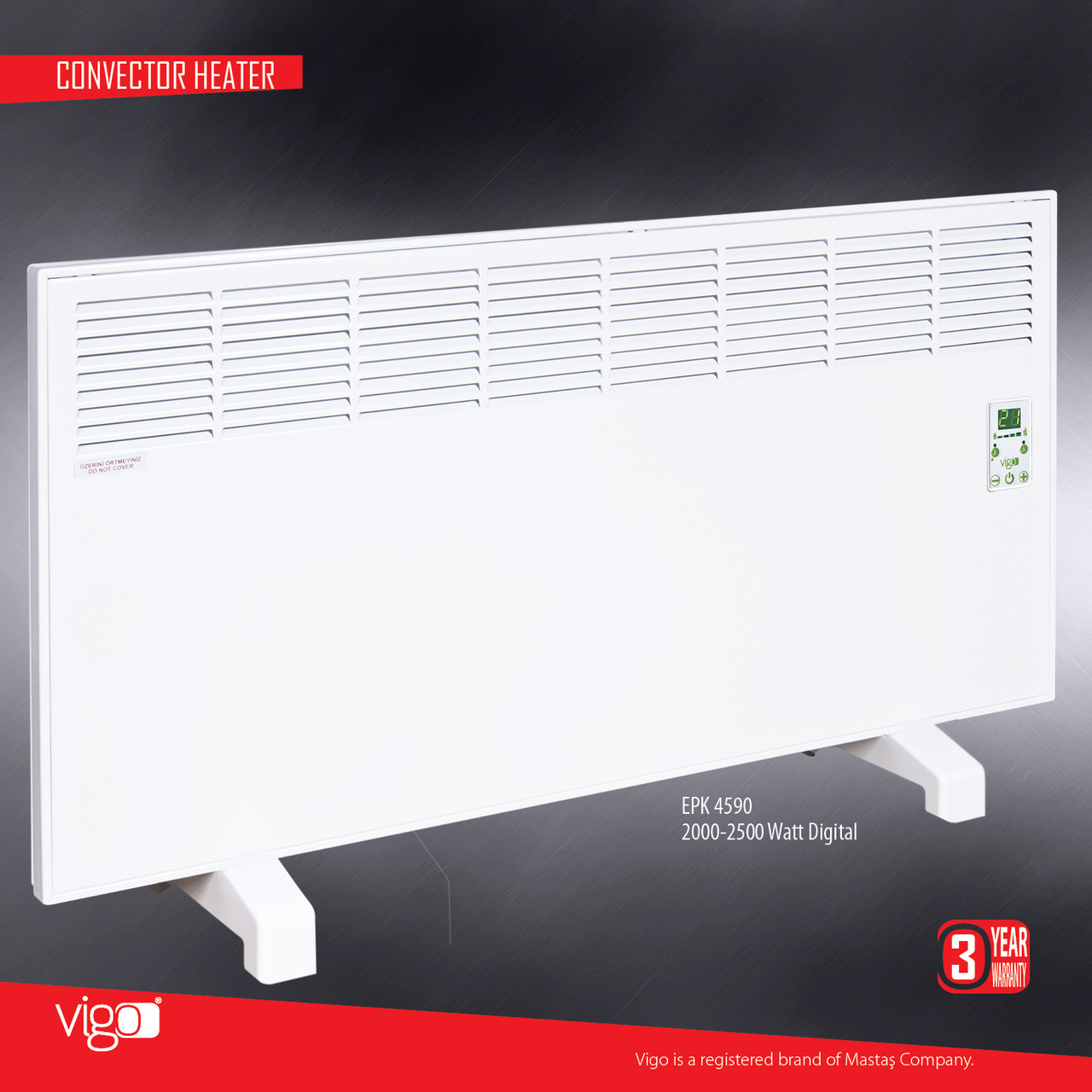 Конвектор MASTAS Vigo E25 - 2500W