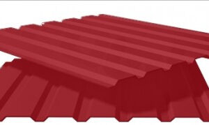 Профнастил ПР-20 A, RAL 3005 / 0.45 мм. ПСМ профіль